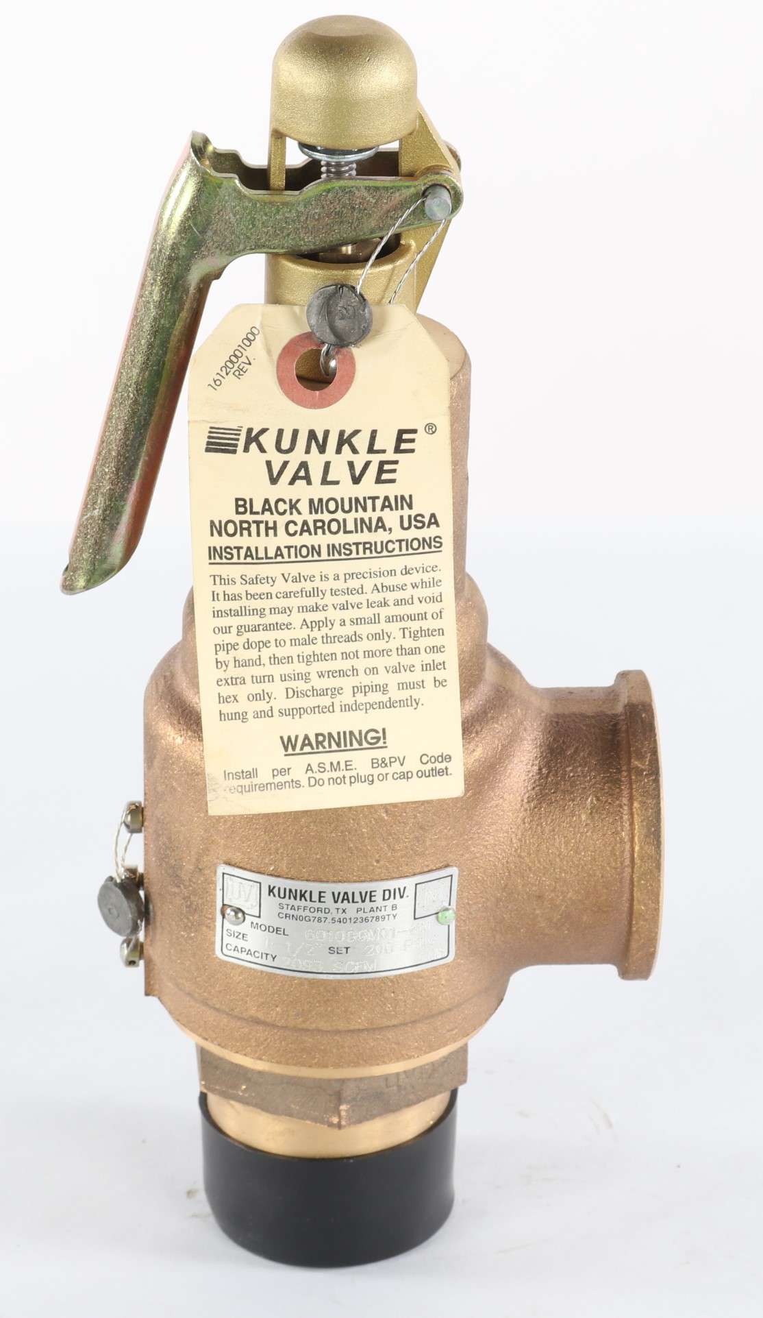 6010GGM01KM from EMERSON KUNKLE VALVE/WATTS/CASH VALVERELIEF 1